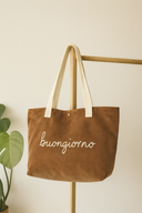 Kadife Kumaş Büyük Tote Çanta – Şık ve Dayanıklı Bez Omuz Çantası