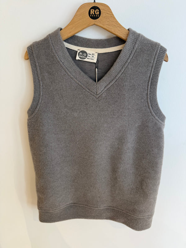 Selanik-Pullunder für Jugendliche | V-Ausschnitt | Old-Money-Stil | 9–15 Jahre | RG3731