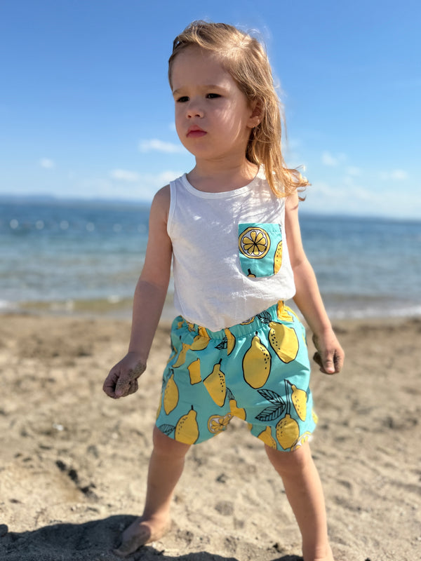 Baby-Set mit Tanktop & Badeshorts | 6 Monate–4 Jahre | RG Brand | RG336