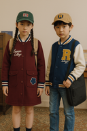 Kız Çocuk Önden Çıtçıtlı Kolej Ceketi | 3–9 Yaş | RG1497 | RG Brand ürün fotoğrafı