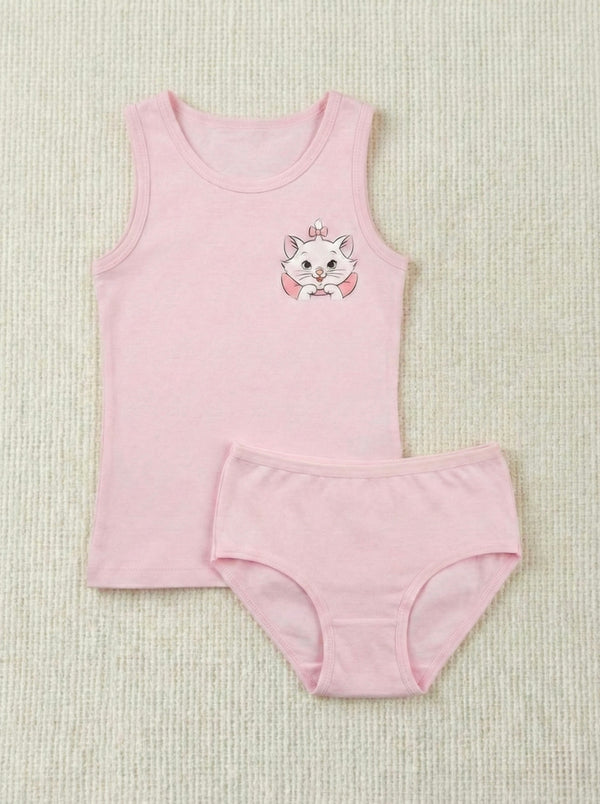 Kız Geniş Askılı Atlet Slip Takım | 1–8 Yaş | RG Brand | ART128651