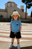 Unisex-Kinder-T-Shirt-Shorts-Baumwollset aus 100 % Baumwolle