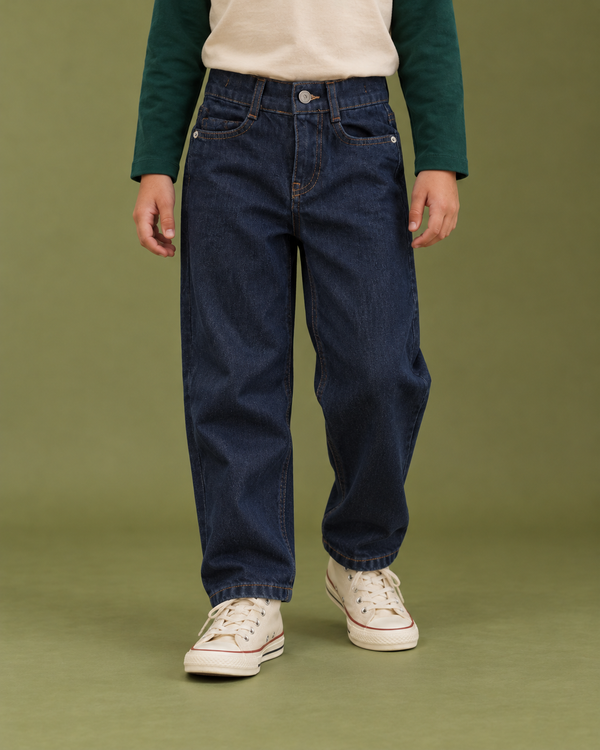 Детские базовые джинсы прямого кроя | 100% хлопок | 3–9 лет | RG Brand | RG1592