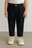 Çocuk Rahat Kesim Pantolon – Bol , Esnek Bel,BeJ Ve Jean