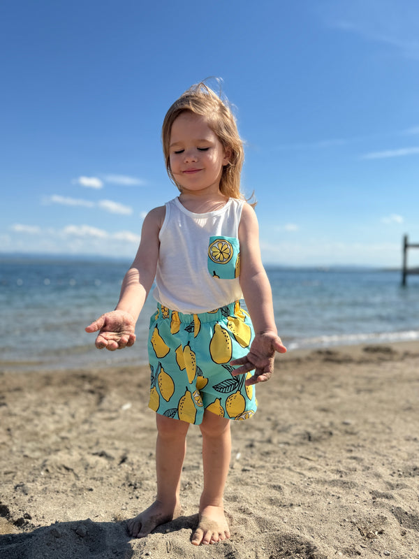 Baby-Set mit Tanktop & Badeshorts | 6 Monate–4 Jahre | RG Brand | RG336