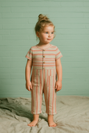 Çocuk Çizgili Tulum 3-9 Yaş