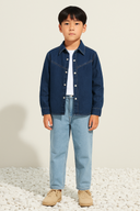 Kız & Erkek Genç Oversize Fit Kot Ceket – Rahat Kalıp, Günlük Stil | RG brand