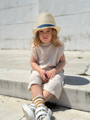 Baby-Set aus Musselin mit Unterhemd und Shorts | 6 Monate–4 Jahre | RG Brand | RG320
