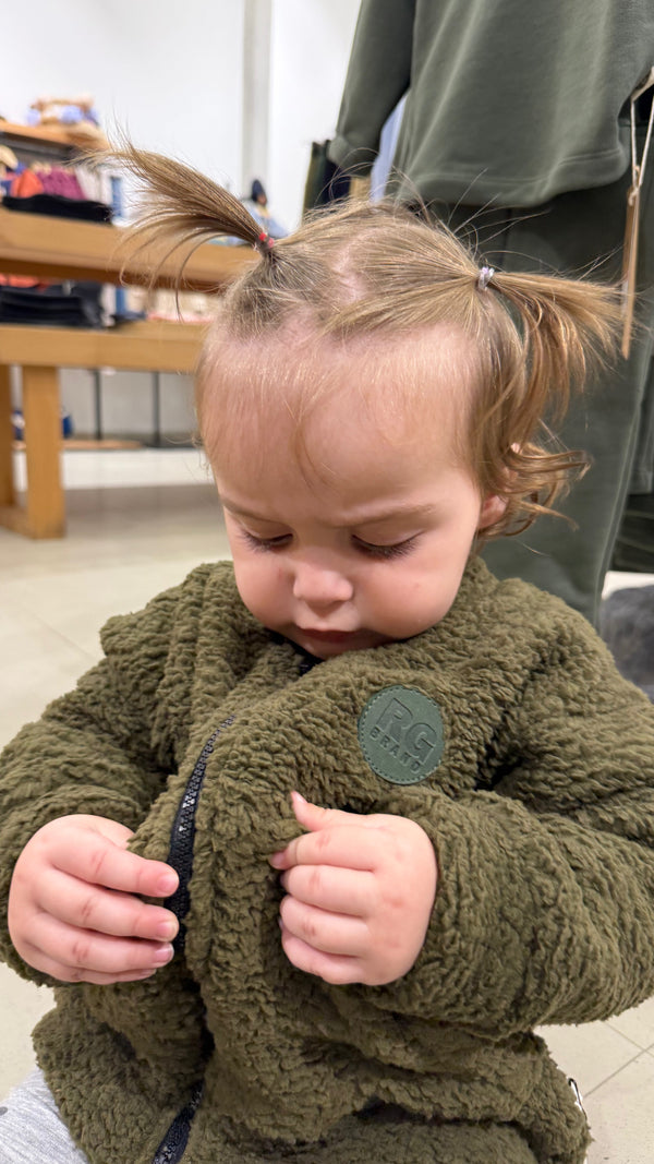 Unisex-Winterjacke für Babys mit Reißverschluss und Taschen | 6 Monate–4 Jahre | RG Brand | RG258