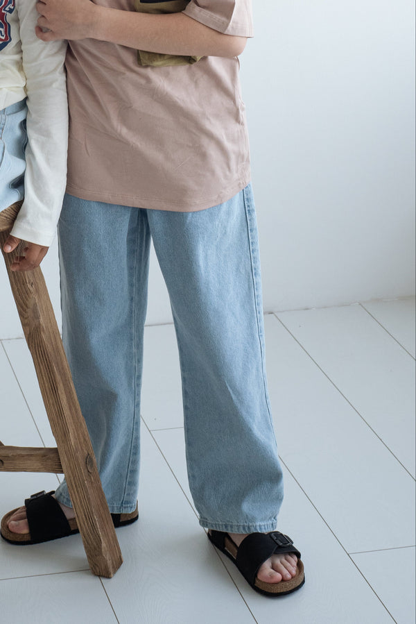 Weite Hose für Mädchen und Jungen | 9–15 Jahre | Blau, Schwarz und Grau | Bequeme Kinderhose | RG3399