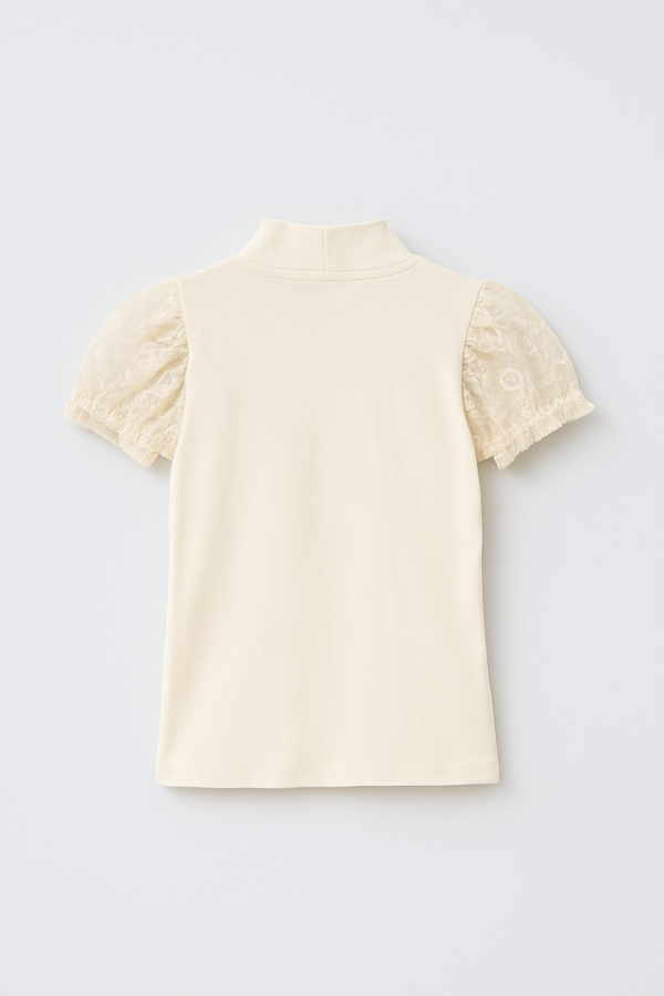 Children's Short Sleeve Tulle T-Shirt