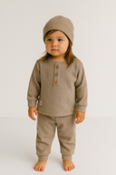 Bebek Organik Waffle 3'lü Takım