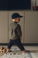 Bebek Ekose Desenli Gömlek