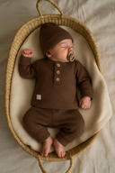 Bebek Organik Waffle 3'lü Takım