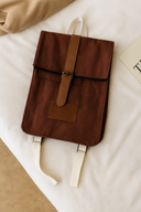 Doğal Jaglon Detaylara Sahip Sırt Çantası