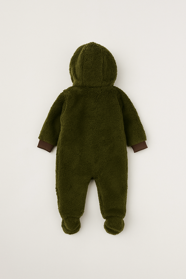 Winteroverall für Babys mit Kapuze und Öhrchen | 6 Monate–4 Jahre | RG Brand | RG257