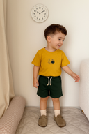 Bedrucktes T-Shirt-Set für Kinder aus Baumwolle