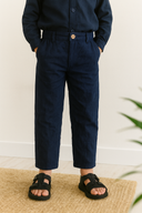 Çocuk Keten Pantolon 3-9 Yaş