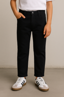 Kinderjeans mit Elasthan | Standardpassform | Schwarz | 3–9 Jahre | RG1726