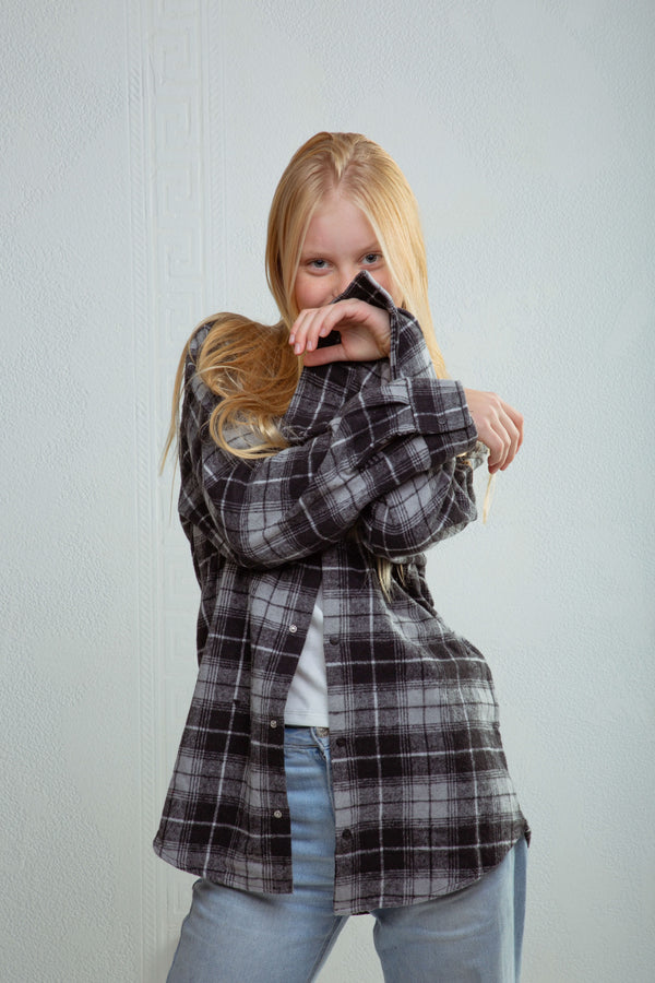 Youth Snap Pocket Lumberjack Shirt