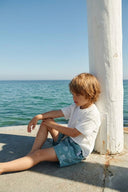 Çocuk T-Shirt & Baskılı Şort Deniz Takımı | 3–9 Yaş | Hızlı Kuruyan Polyester | RG Brand | RG1598