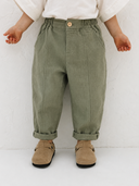 Çocuk Bol Balon Pantolon | 3–9 Yaş | Erkek & Kız | %100 Pamuk Keten | RG Brand | RG1756