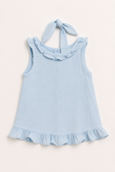 Müslin Kız Çocuk Elbise %100 Pamuk 3–9 Yaş | Hafif ve Nefes Alabilen | RG1762