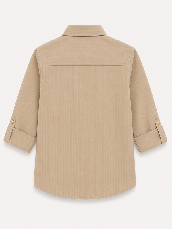Keten Çocuk Gömlek | 9–15 Yaş | Rahat Kesim | RG Brand | RG3717