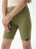 Çocuk Basic Likralı Şort Tayt