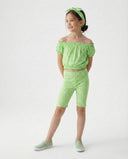 Girls' Blouse and Shorts Set | Ages 3-9 | Soft Fabric | Casual Summer Kids' Set | RG1419