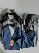 Kinderanzug | 3–9 Jahre | Dreiteiliges Set mit Elasthan: Hose, T-Shirt und Sakko | Besondere Anlässe | RG1440