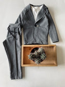 Genç Pamuk Likralı 3'lü Takım Elbise