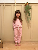 Çocuk Yaka Ribana Detaylı Sweat Eşofman Takımı