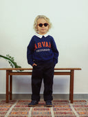 Çocuk Unisex Baskılı İşlemeli Sweatshirt