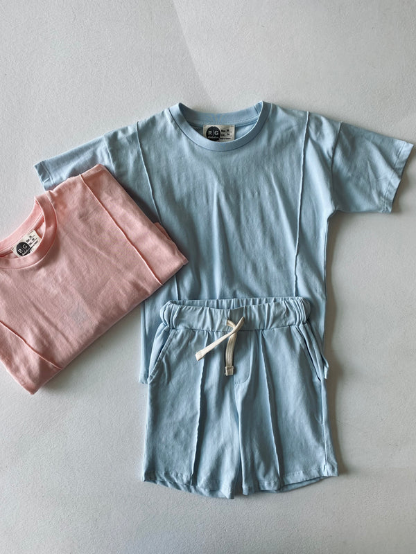 Unisex Kinder-Set aus Baumwolle mit Shorts und T-Shirt | 3–9 Jahre | RG Brand | RG1544