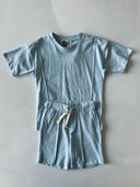 Unisex-Shorts-T-Shirt-Set aus Baumwolle für Kinder