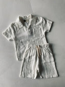 Çocuk Müslin Tişört Şort Takımı