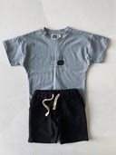 Kids' Cotton Shorts and T-Shirt Set | Ages 3–9 | Girls & Boys | RG1561