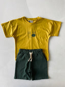Kids' Cotton Shorts and T-Shirt Set | Ages 3–9 | Girls & Boys | RG1561