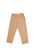 Çocuk Keten Çizgili Pantolon 3-9 Yaş