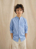 uzun kollu çocuk gömlek