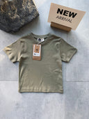 Çocuk Pamuklu Basic Tişört | %100 Pamuk | Yazlık T-Shirt