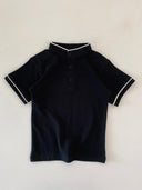 Çocuk Düğme Detaylı Hakim Yaka Tişört