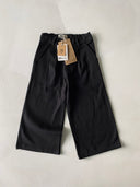 Kız Çocuk Keten Bol Paça Pantolon