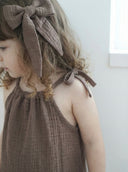 Pamuklu Müslin Kız Çocuk Elbise | RG Brand