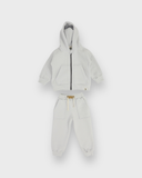 Çocuk Fermuarlı Kapüşonlu Sweatshirt ve Eşofman 3-9 Yaş