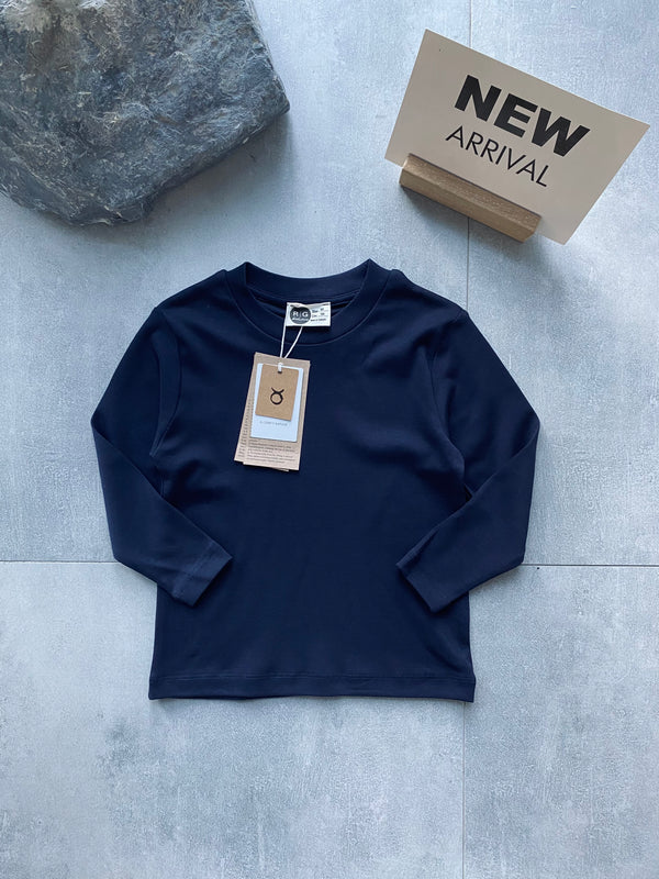 Genç Çocuk Basic Uzun Kollu Pamuk Tişört | Kız Ve Erkek | 9–15 Yaş | RG Brand | RG3701