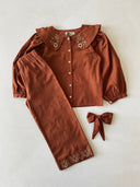 Meisjes 3-delige katoenen set