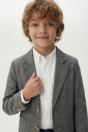 Çocuk Old Money Keten Ceket | 3-9 Yaş | RG1765