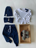 OXO Print 4-Piece Baby Set | 6 Months–4 Years | RG Brand | RG226